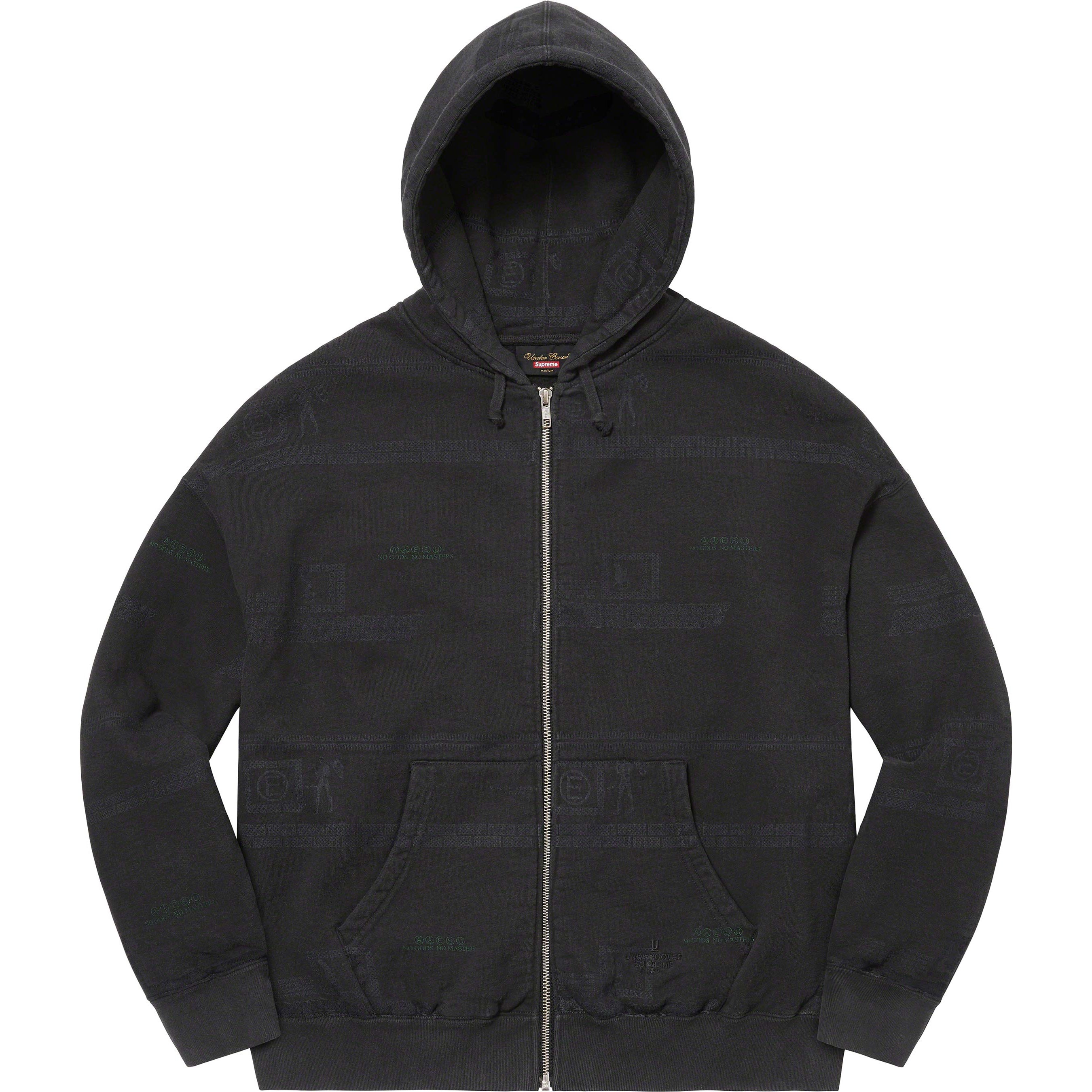 Supreme®/UNDERCOVER Zip Up Hooded Sweatshirt view 7